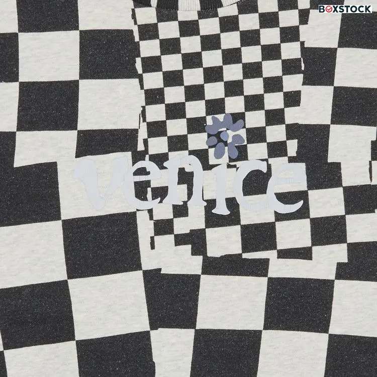 ERL Venice Crewneck 'Checker' Multi-Color Spring/Summer 2024