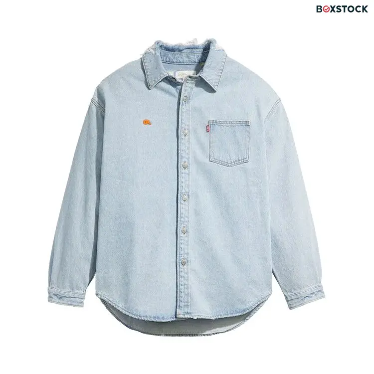 ERL x Levi's Overshirt 'Blue' Fall/Winter 2023