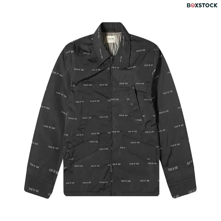 Fear of God All Over Print Nylon Field Jacket 'Black' Fall/Winter 2019