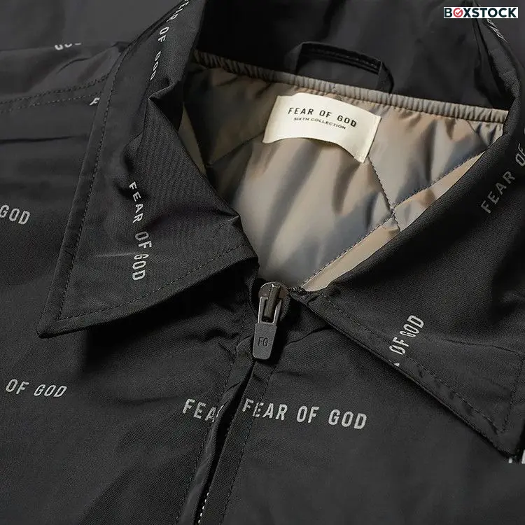 Fear of God All Over Print Nylon Field Jacket 'Black' Fall/Winter 2019