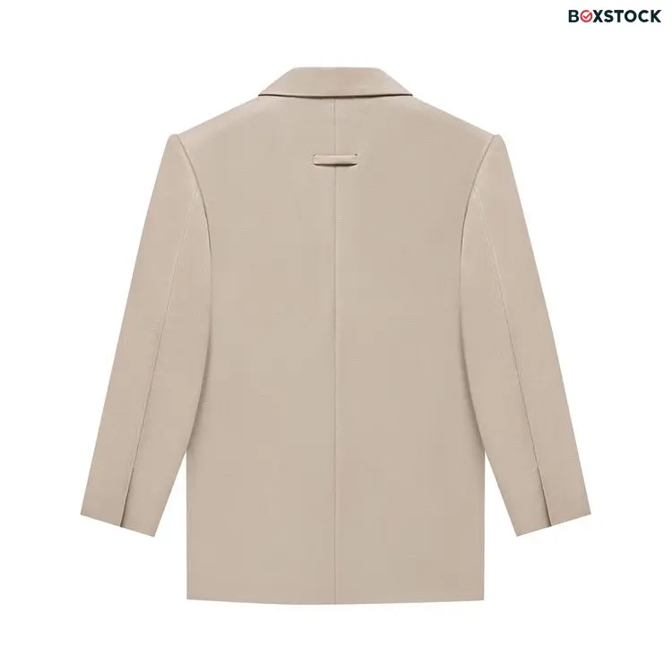 Fear of God Cav Twill Suit Jacket 'Dusty Beige' Tan