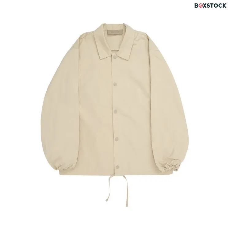 Fear of God Essentials 1977 Coaches Jacket 'Wheat' Tan Resort 2022
