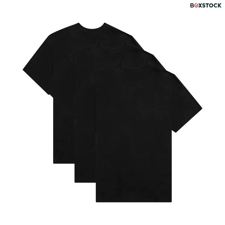 Fear of God Essentials 3 Pack Short-Sleeve Tees 'Black' Spring/Summer 2022