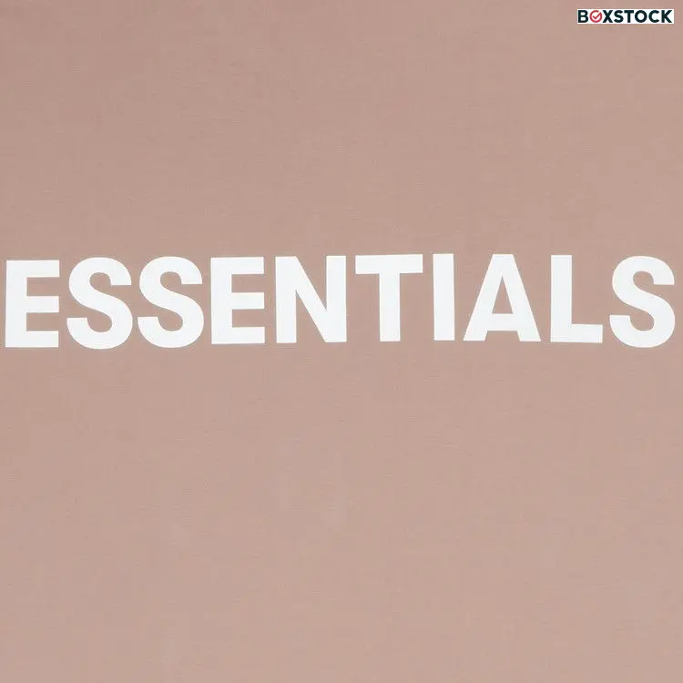 Fear of God Essentials 3M Logo Boxy T-Shirt 'Blush' Pink Fall/Winter 2019