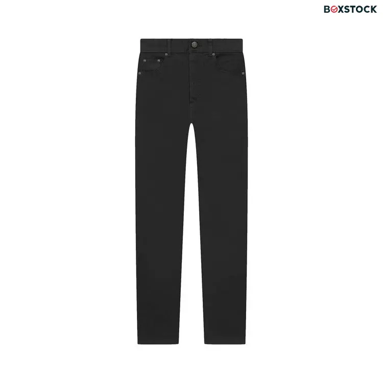 Fear of God Essentials 5 Pocket Jean 'Black' Spring/Summer 2023