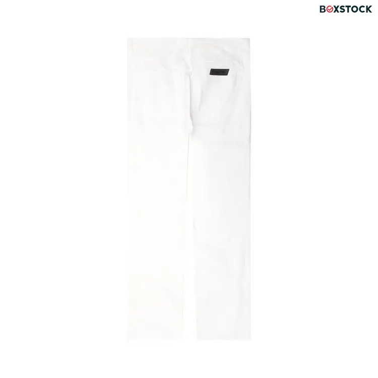 Fear of God Essentials 5 Pocket Jean 'Cloud Dancer' Cream Fall/Winter 2023