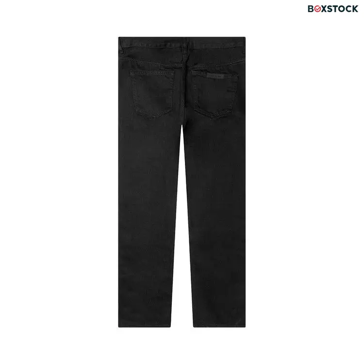 Fear of God Essentials 5 Pocket Jean 'Jet Black' Fall/Winter 2023