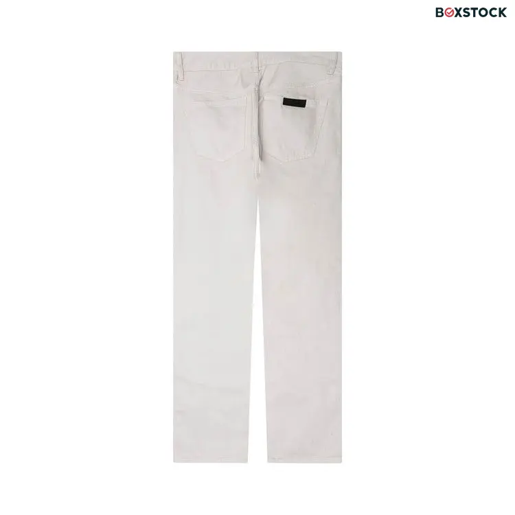 Fear of God Essentials 5 Pocket Jean 'Silver Cloud' Grey Fall/Winter 2023