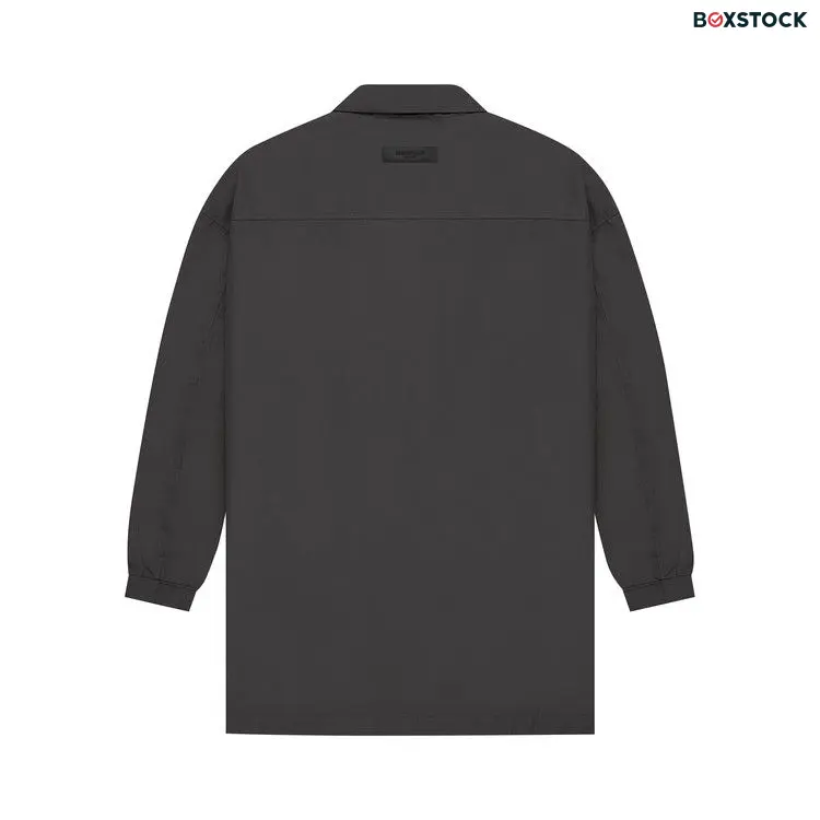 Fear of God Essentials Barn Jacket 'Iron' Black Spring/Summer 2022