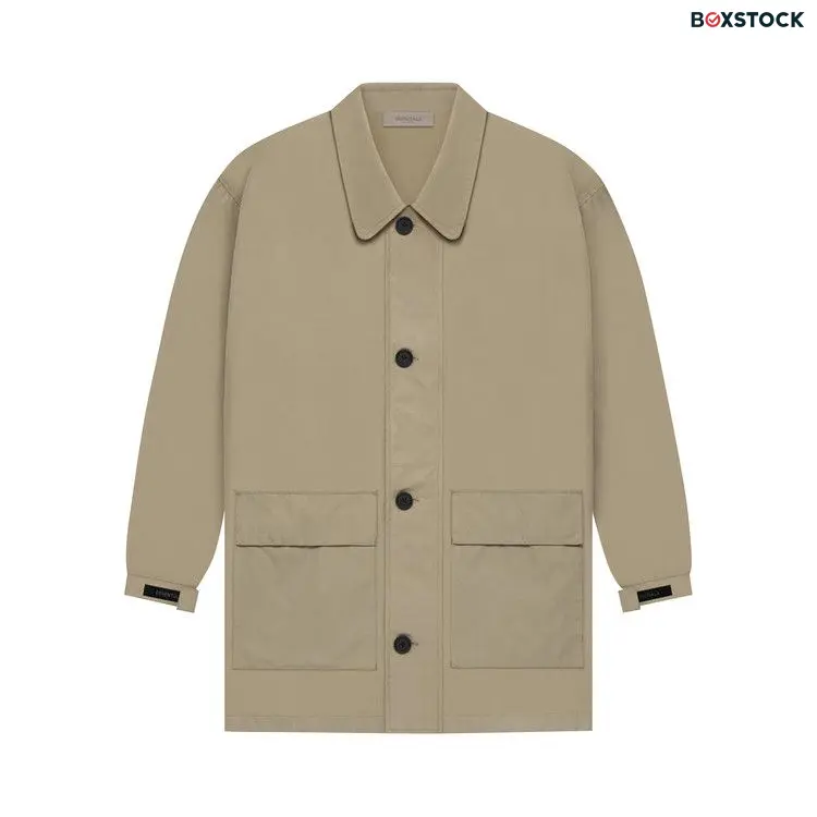 Fear of God Essentials Barn Jacket 'Oak' Green Spring/Summer 2022