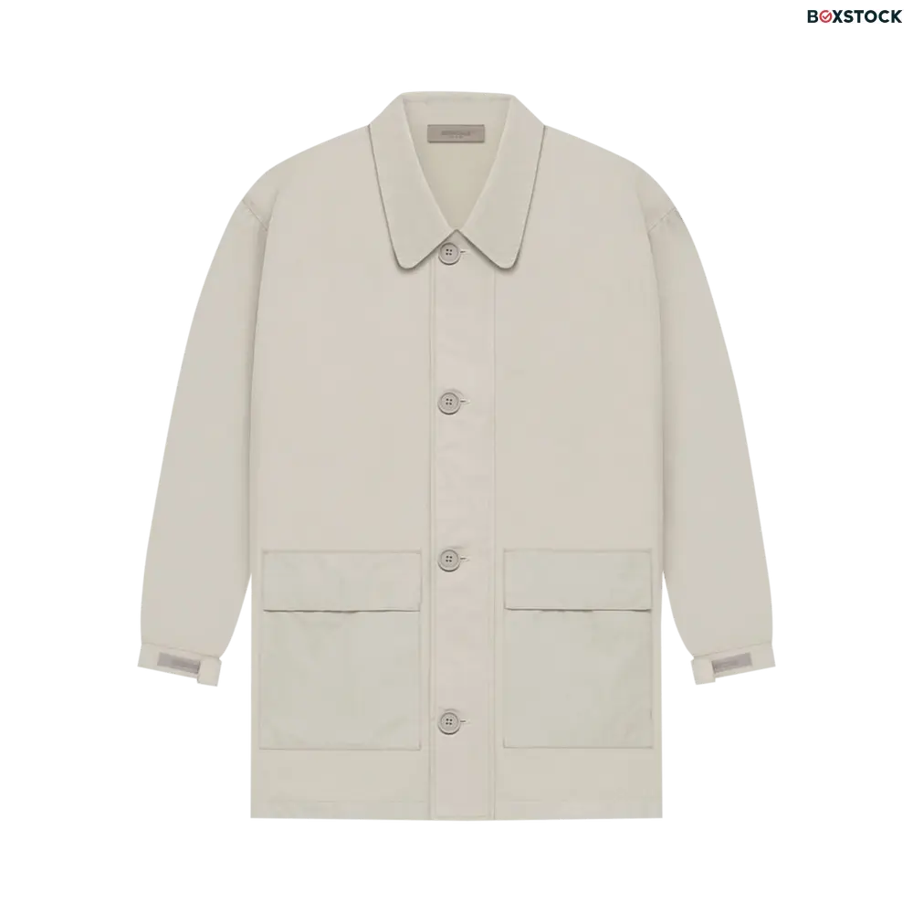 Fear of God Essentials Barn Jacket 'Wheat' Cream Spring/Summer 2022