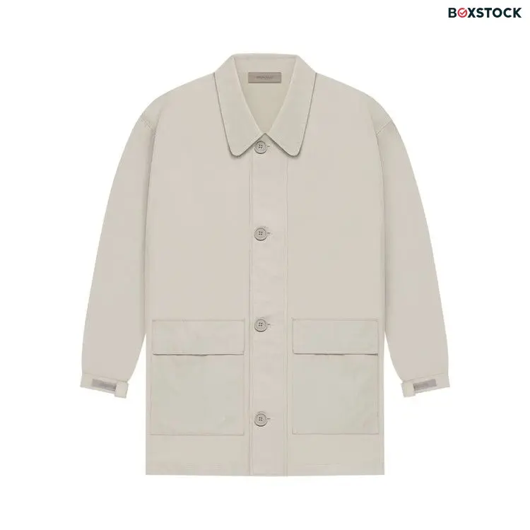 Fear of God Essentials Barn Jacket 'Wheat' Cream Spring/Summer 2022