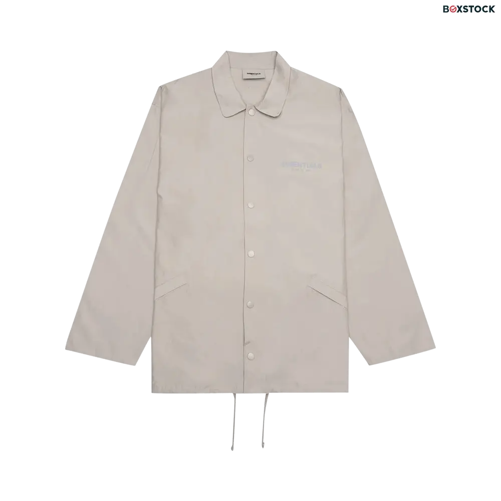 Fear of God Essentials Coaches Jacket 'Moss' Green Spring/Summer 2022