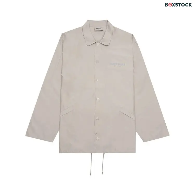 Fear of God Essentials Coaches Jacket 'Moss' Green Spring/Summer 2022