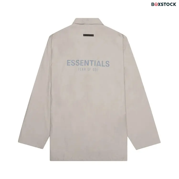 Fear of God Essentials Coaches Jacket 'Moss' Green Spring/Summer 2022