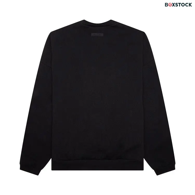 Fear of God Essentials Crewneck 'Jet Black' Fall/Winter 2023