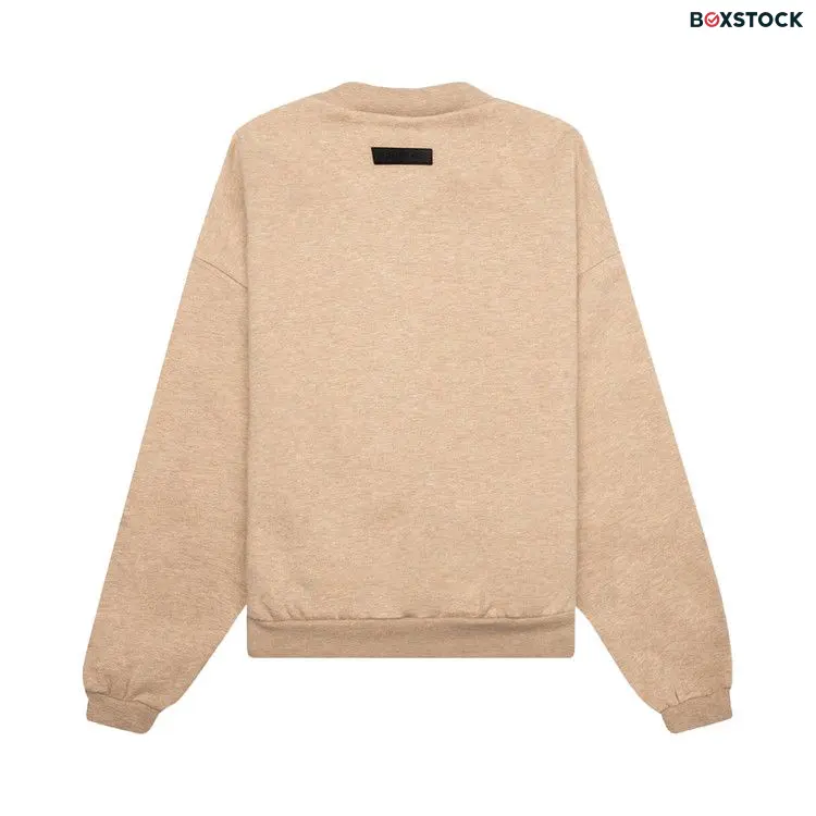 Fear of God Essentials Crewneck 'Gold Heather' Tan Fall/Winter 2023