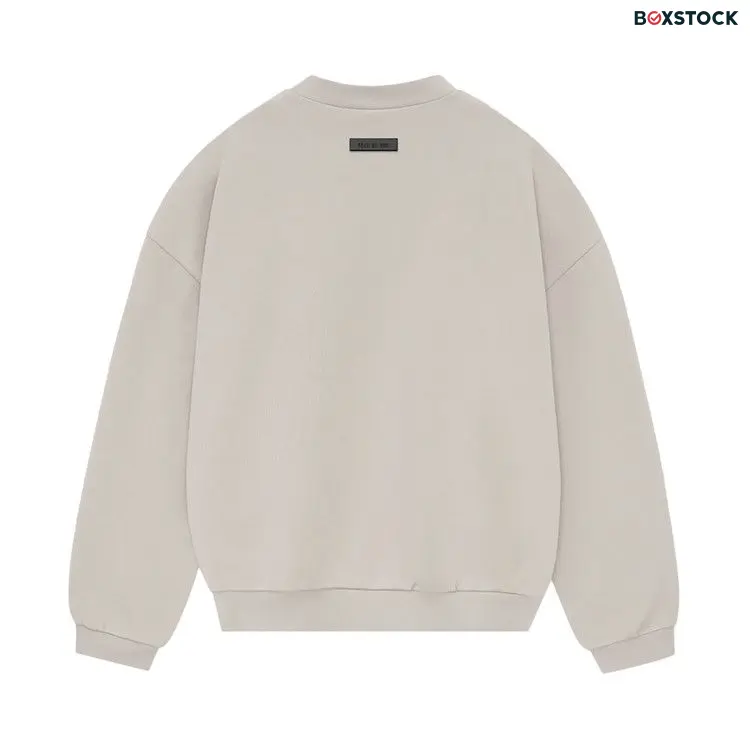 Fear of God Essentials Crewneck 'Silver Cloud' Grey Fall/Winter 2023