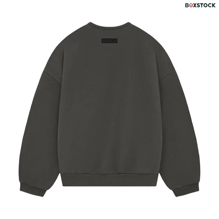 Fear of God Essentials Crewneck 'Ink' Black Fall/Winter 2023