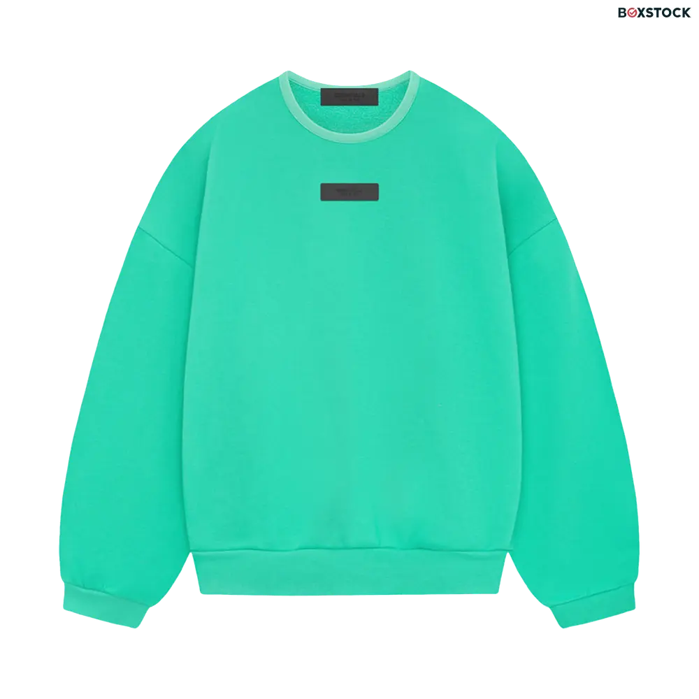 Fear of God Essentials Crewneck 'Mint Leaf' Green Fall/Winter 2023