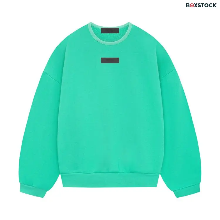 Fear of God Essentials Crewneck 'Mint Leaf' Green Fall/Winter 2023