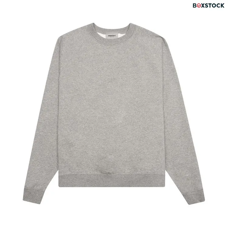 Fear of God Essentials Crewneck 'Oatmeal' Grey Spring/Summer 2022