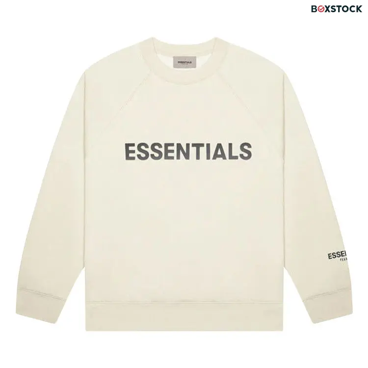 Fear of God Essentials Crewneck Sweatshirt 'Cream' Spring/Summer 2020