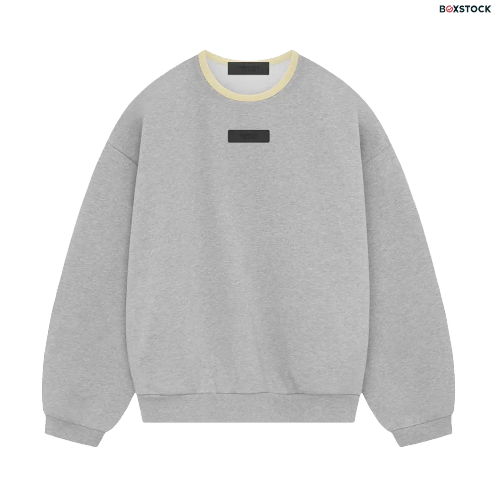 Fear of God Essentials Crewneck Sweatshirt 'Light Heather Grey' Spring/Summer 2024