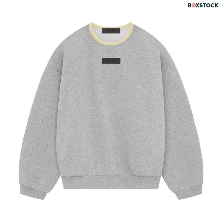 Fear of God Essentials Crewneck Sweatshirt 'Light Heather Grey' Spring/Summer 2024