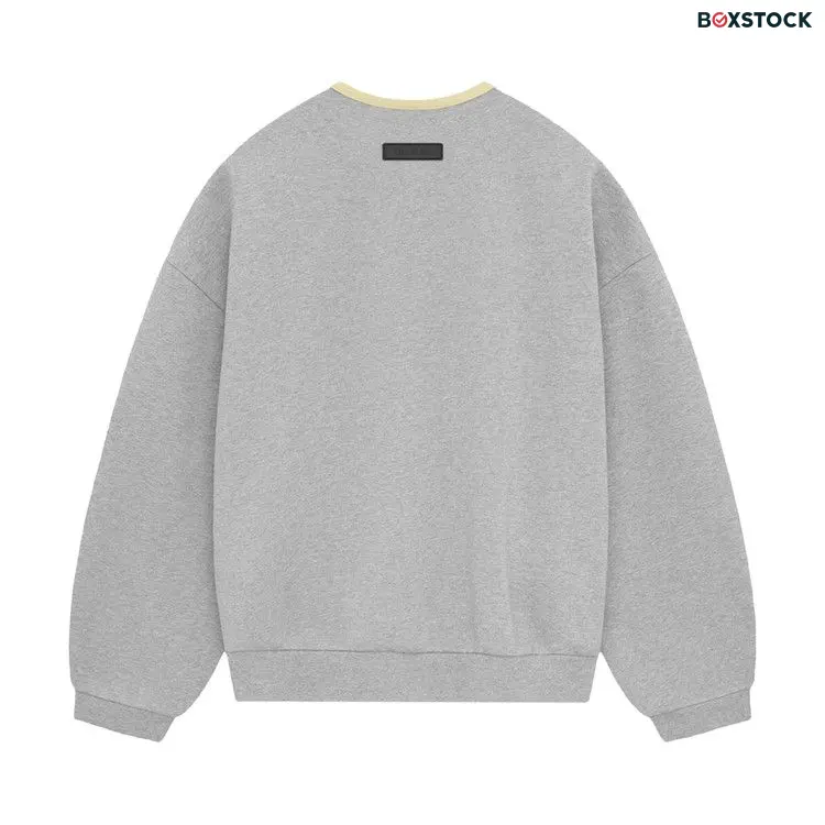 Fear of God Essentials Crewneck Sweatshirt 'Light Heather Grey' Spring/Summer 2024