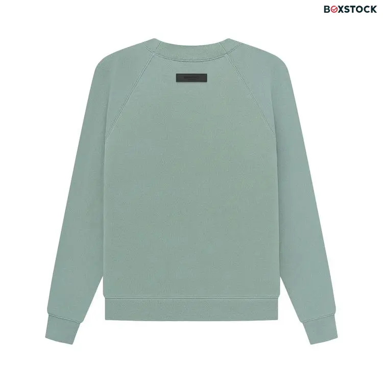 Fear of God Essentials Crewneck Sweatshirt 'Sycamore' Green Spring/Summer 2023