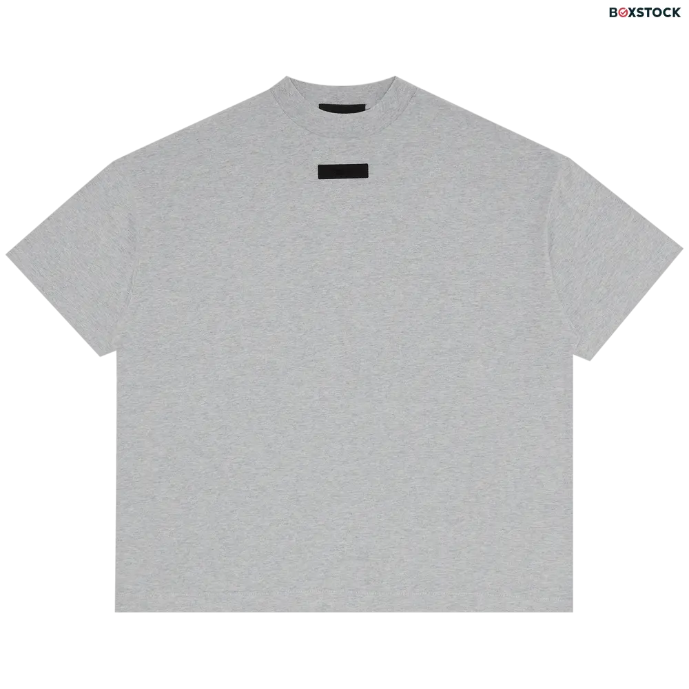 Fear of God Essentials Crewneck T-Shirt II 'Light Heather Grey' Spring/Summer 2024