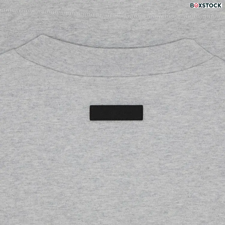 Fear of God Essentials Crewneck T-Shirt II 'Light Heather Grey' Spring/Summer 2024