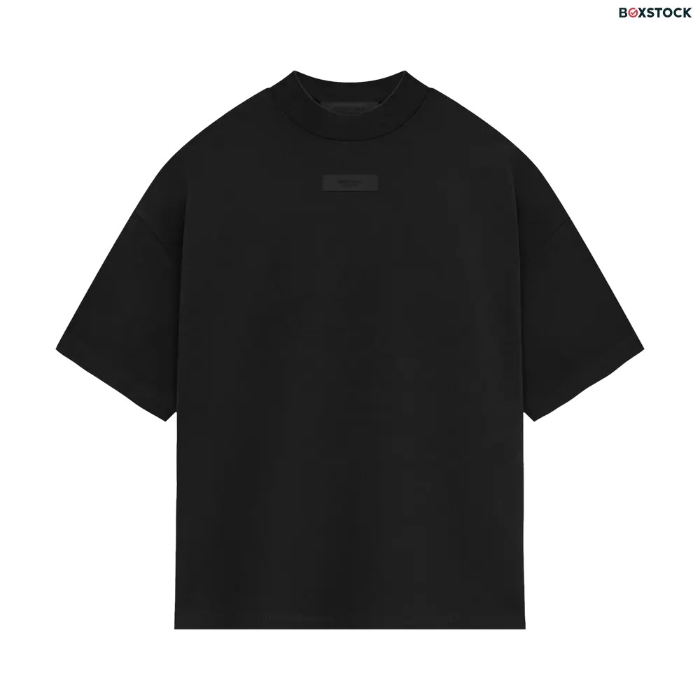 Fear of God Essentials Crewneck T-Shirt II 'Jet Black' Spring/Summer 2024