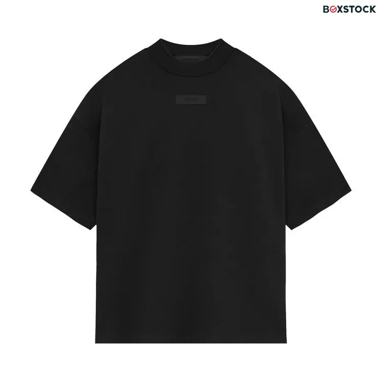 Fear of God Essentials Crewneck T-Shirt II 'Jet Black' Spring/Summer 2024