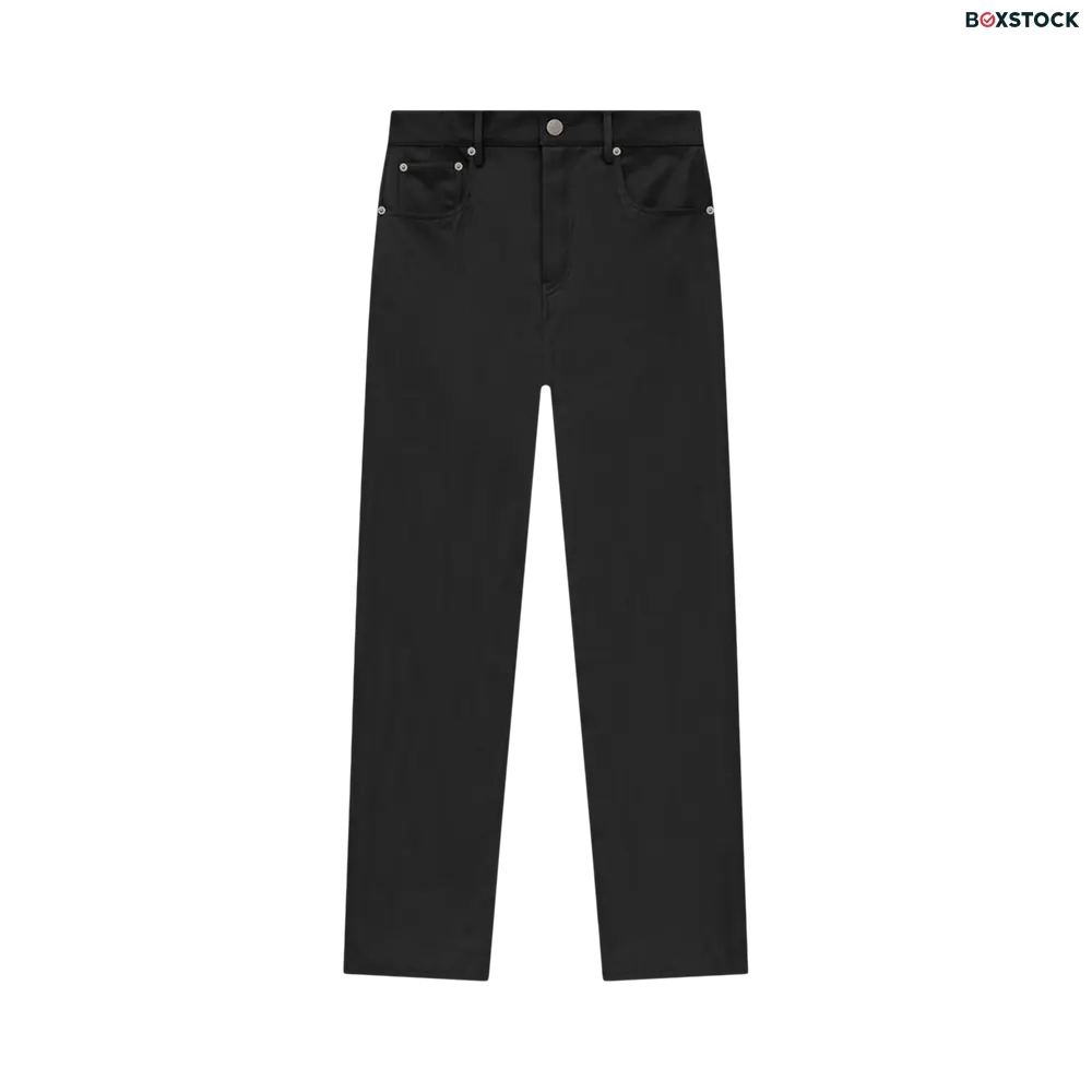 Fear of God Essentials Textured Nylon 5-Pocket Pant 'Black' Fall/Winter 2024