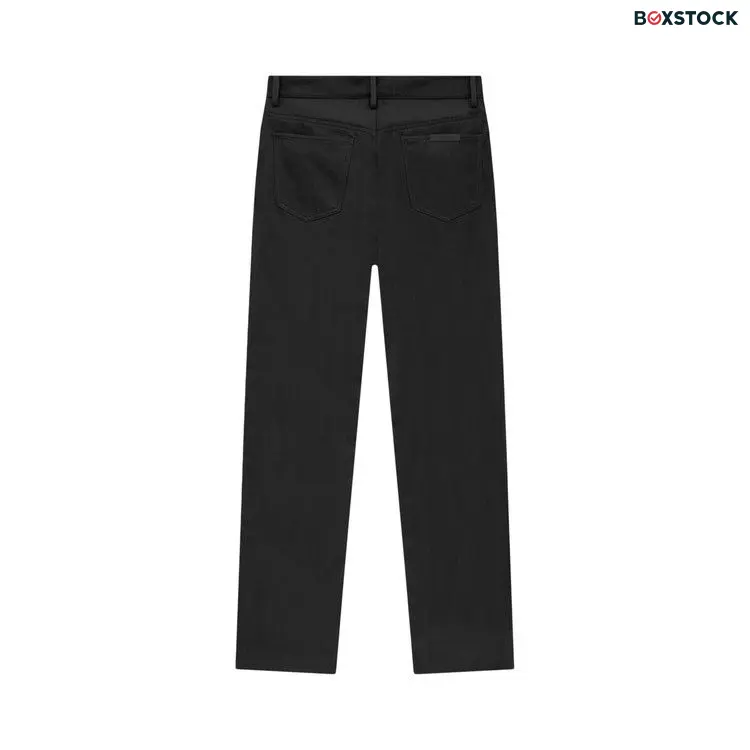 Fear of God Essentials Textured Nylon 5-Pocket Pant 'Black' Fall/Winter 2024