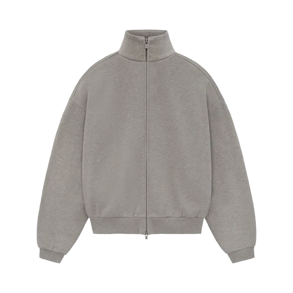 Fear of God Essentials Zip Up Jacket 'Heather Grey' Spring/Summer 2024