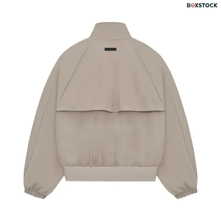 Fear of God High Neck Vented Track Jacket 'Deer' Grey Fall/Winter 2024