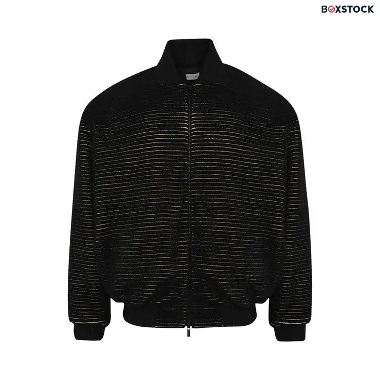 Fear of God Stripe Bomber 'Black' Spring/Summer 2024