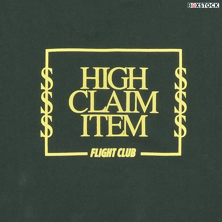Flight Club High Claim Item T 'Dark Green/Yellow' Spring/Summer 2020