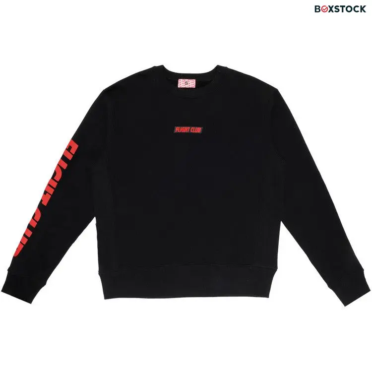Flight Club Oversized Logo Crewneck 'Black' Fall/Winter 2020
