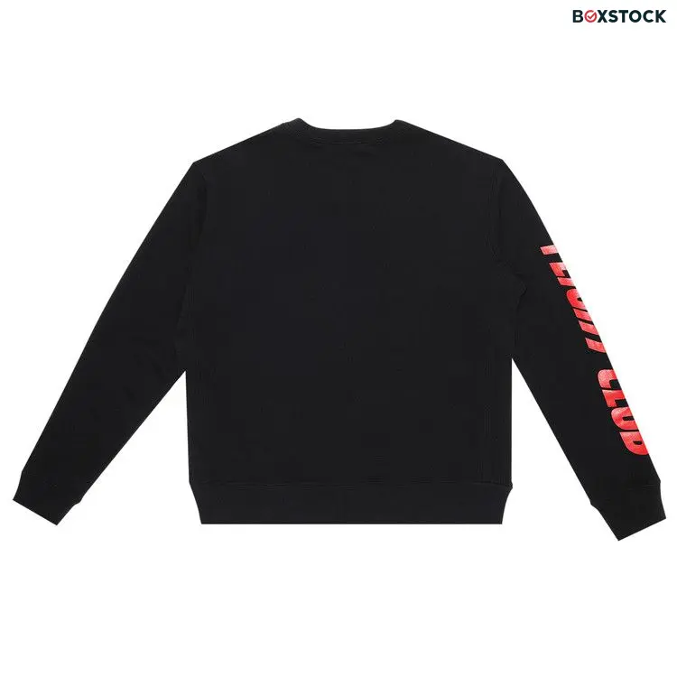 Flight Club Oversized Logo Crewneck 'Black' Fall/Winter 2020