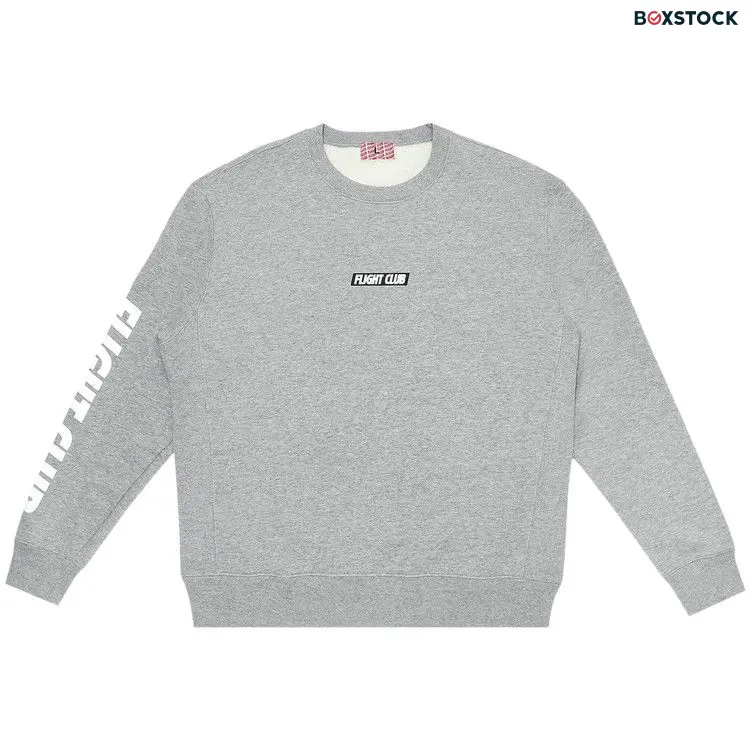 Flight Club Oversized Logo Crewneck 'Gray' Grey Fall/Winter 2020