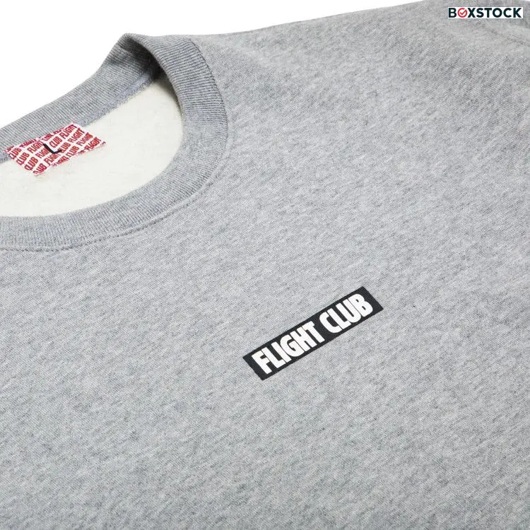 Flight Club Oversized Logo Crewneck 'Gray' Grey Fall/Winter 2020