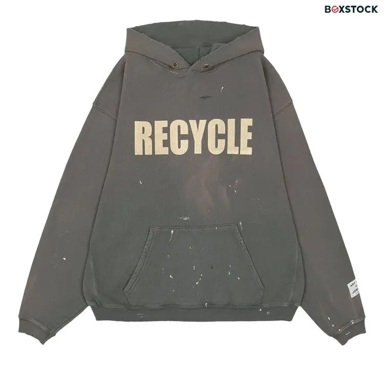 Gallery Dept. 90s Recycle Hoodie 'Black' Spring/Summer 2023