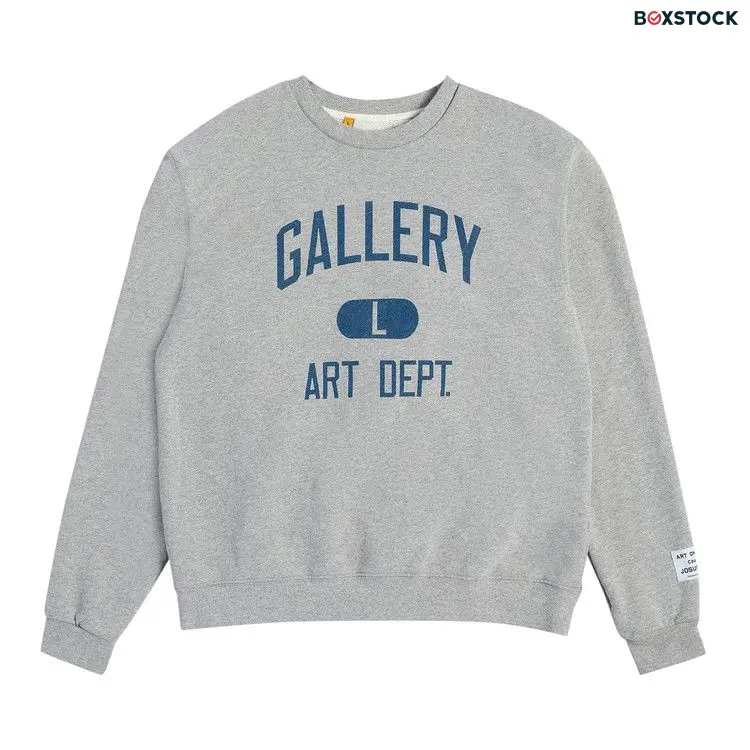 Gallery Dept. Art Department Crewneck Sweater 'Heather Grey' Spring/Summer 2023