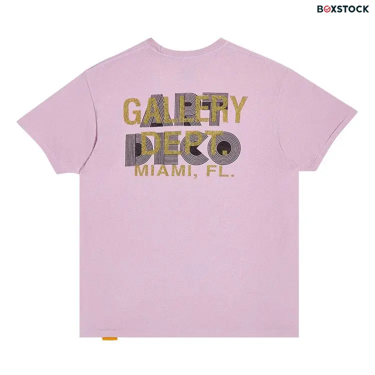 Gallery Dept. Art Deco Tee 'Lavender' Purple Fall/Winter 2023