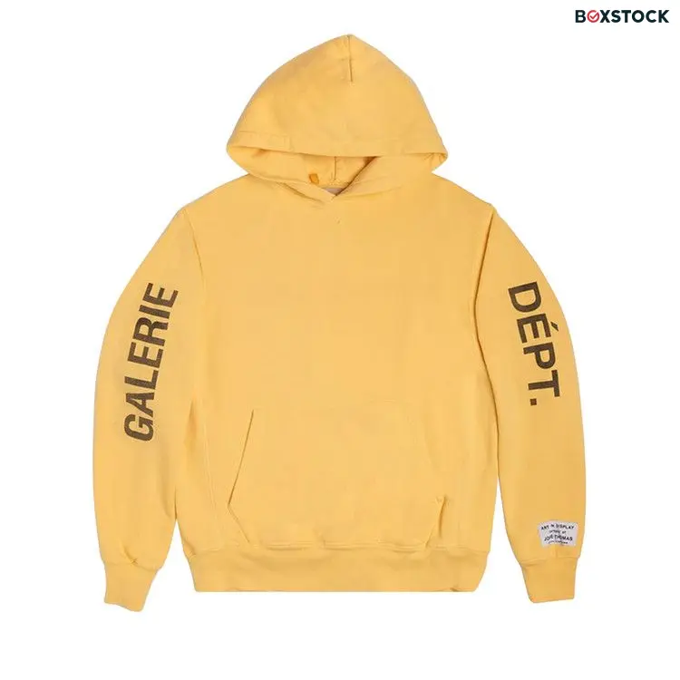 Gallery Dept. Art That Kills Reversible Hoodie 'Gold' Spring/Summer 2021