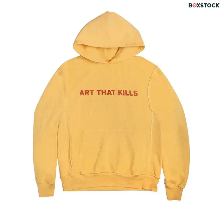 Gallery Dept. Art That Kills Reversible Hoodie 'Gold' Spring/Summer 2021